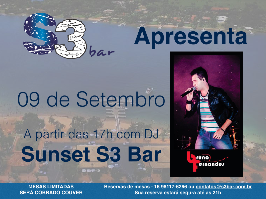 09 de Setembro Sunset S3 Bar em Rifaina